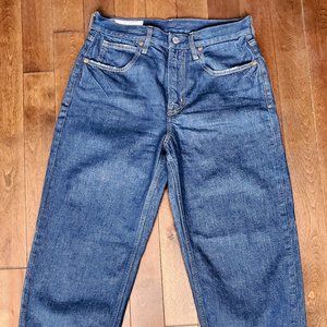 GAP Barrel High Rise Jean Size 4 28 Tall